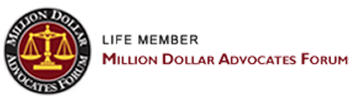 Million Dollar Advocated Forum Life Member badge